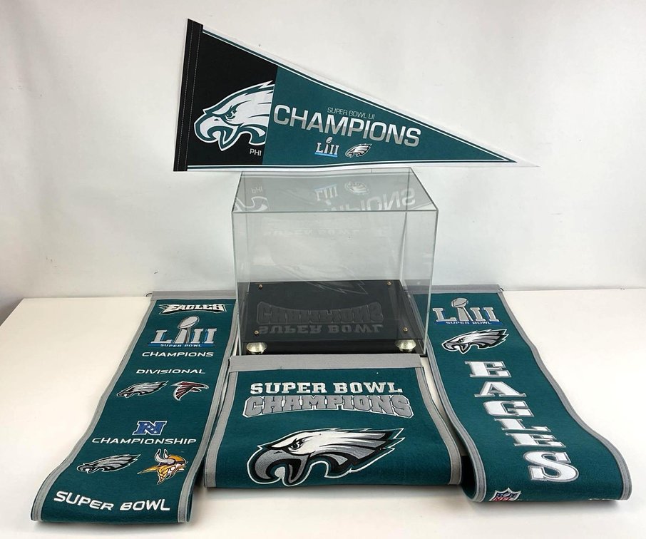 Philadelphia Eagles 2018 Super Bowl Memorabilia