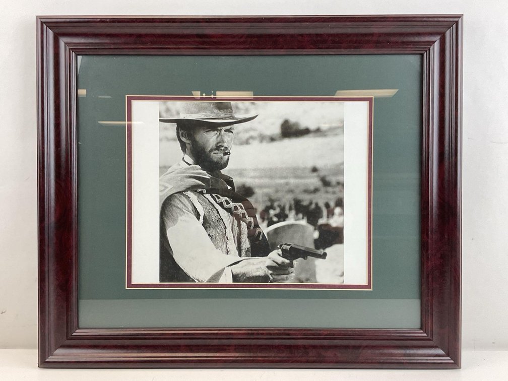 Clint Eastwood Framed Photo