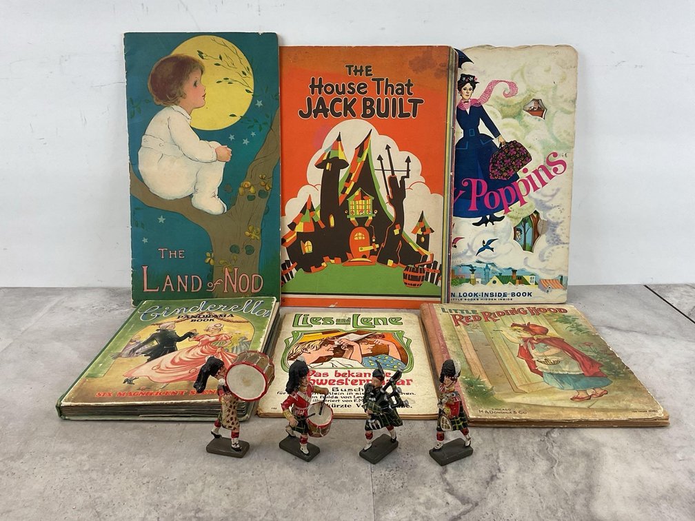 Antique Children's Books and Toys