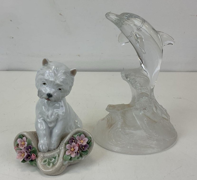 Lladro and Glass Figures