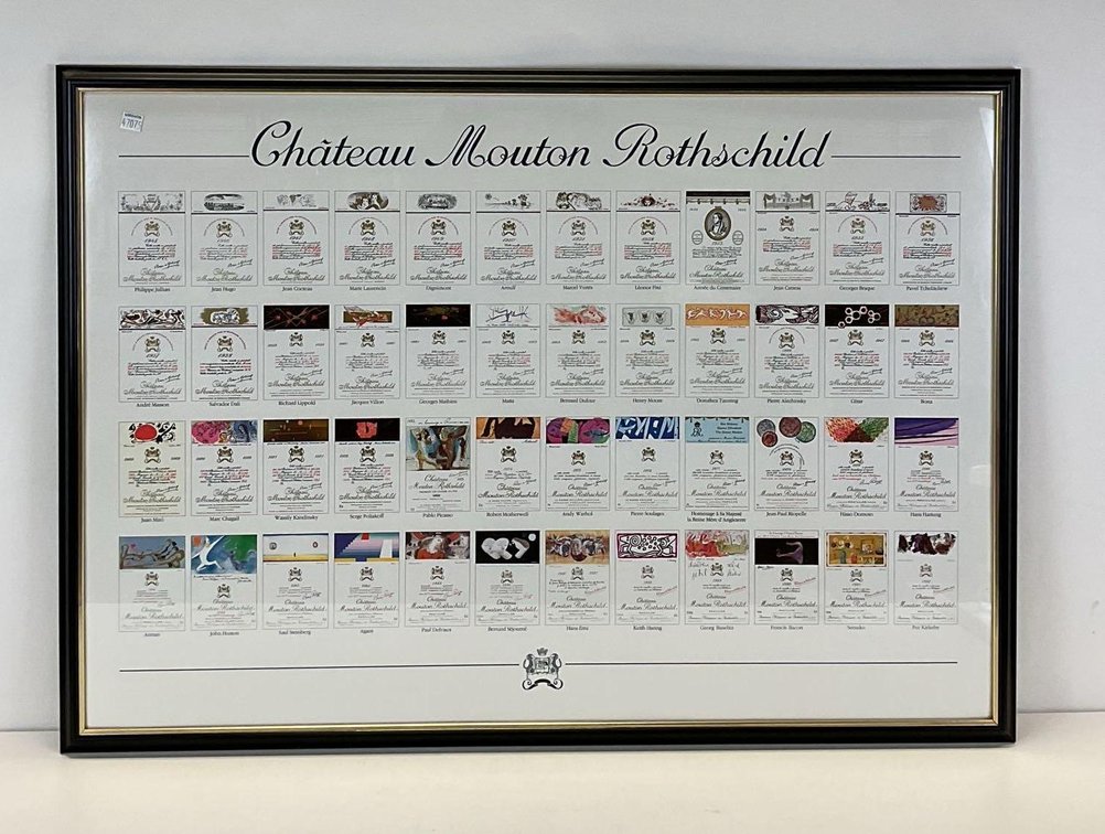 Wine Label Poster