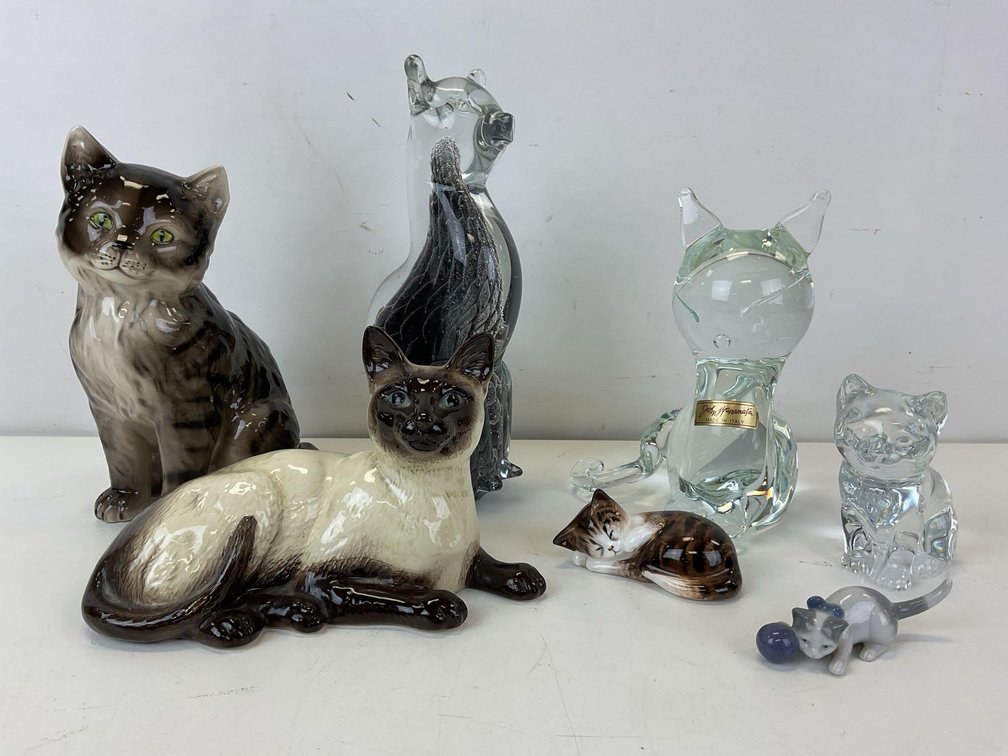 Royal Doulton and Art Glass Figurines