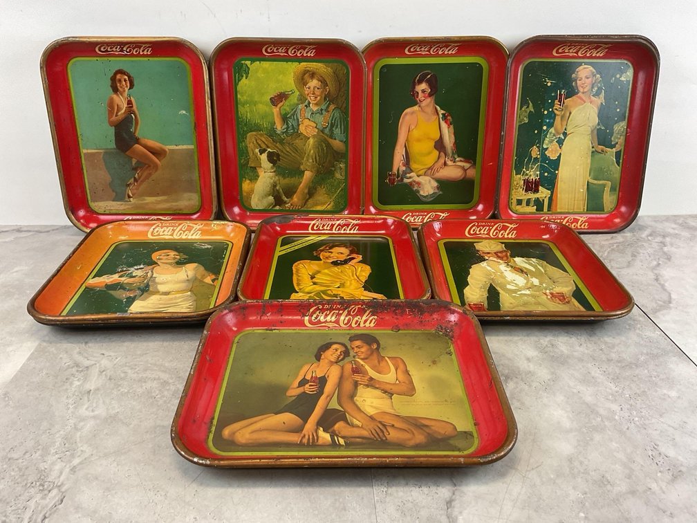 Coca-Cola Advertising Trays