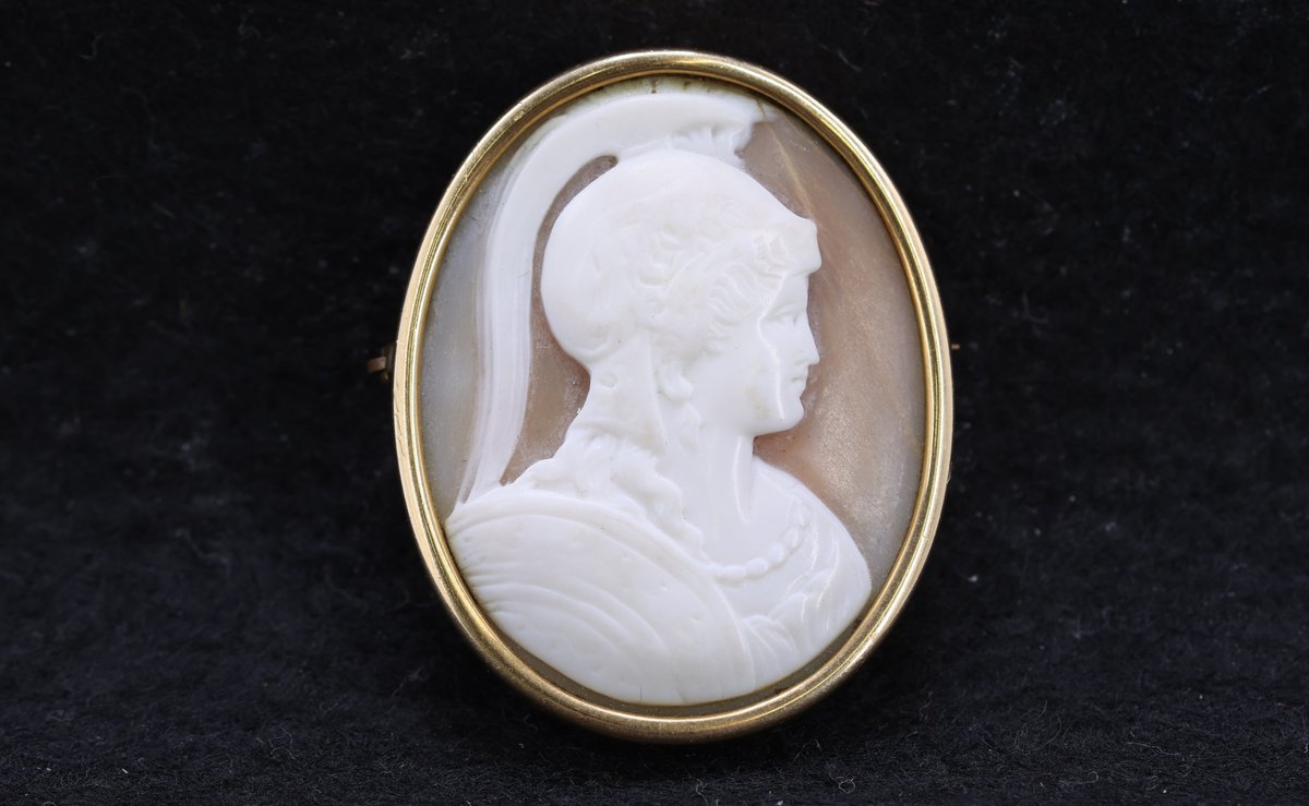 14k YG Cameo Pin/Pendant