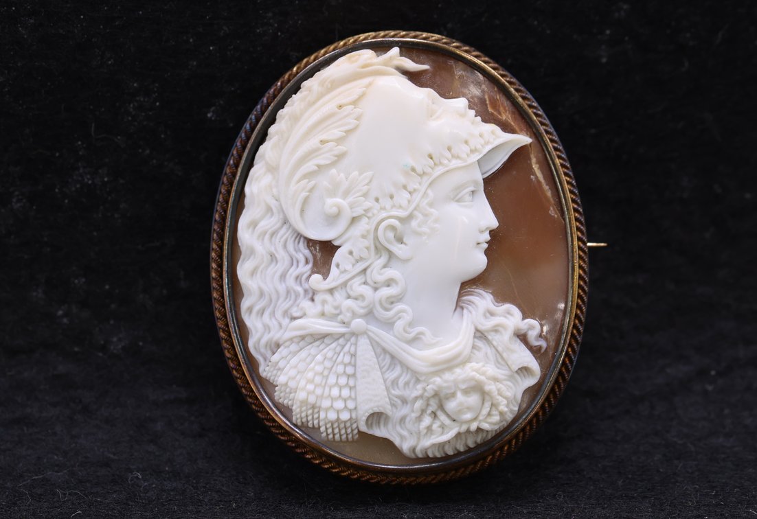 14k YG Cameo Pin/Pendant
