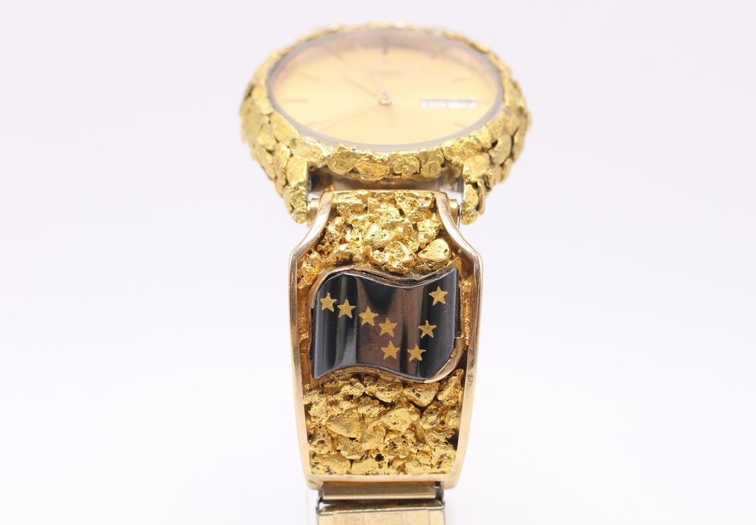 Image for 10k Seiko Gold Nugget Watch