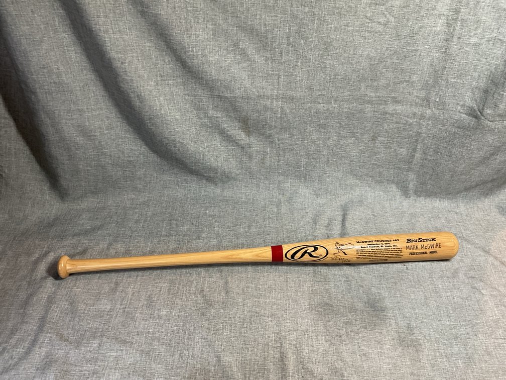 Rawlings Mark McGwire Professional Model Baseball Bat