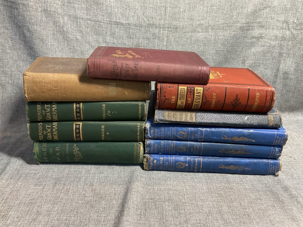 Collection of Civil War and Military History Books