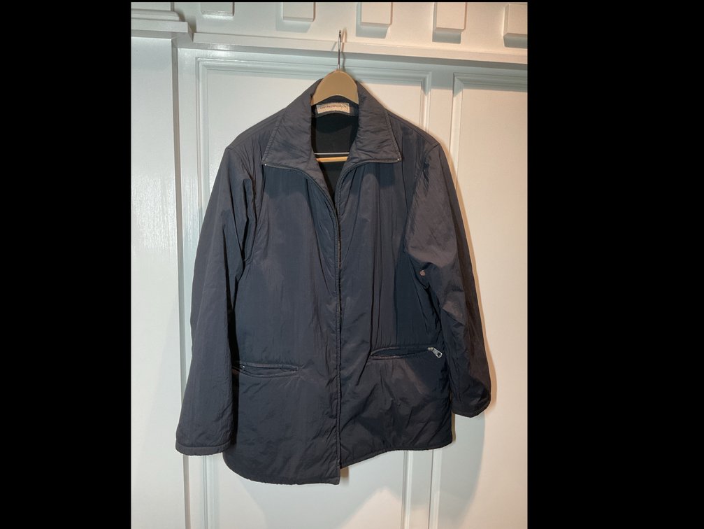 Emporio Armani Black Quilted Jacket