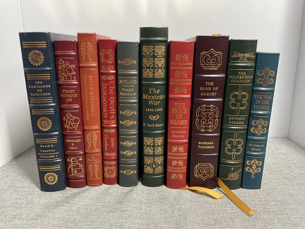 Easton Press Leather-Bound Historical Books Collection