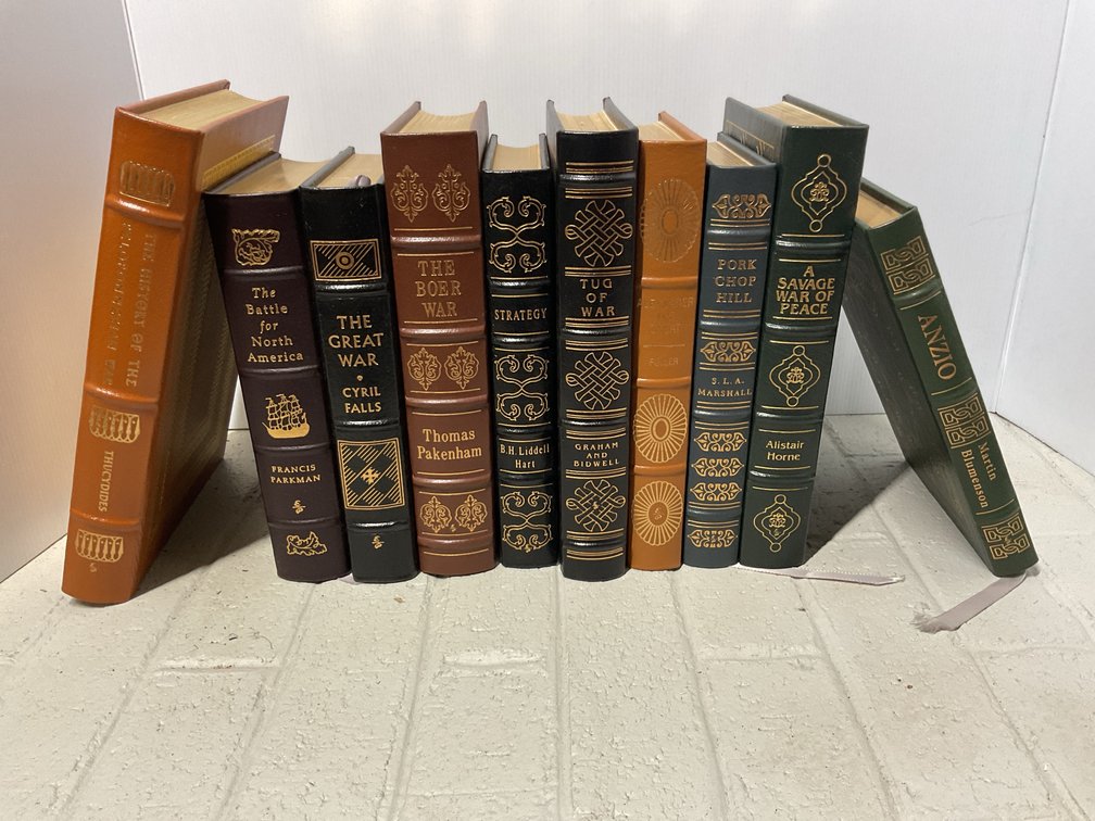 Easton Press Leather-Bound History Books