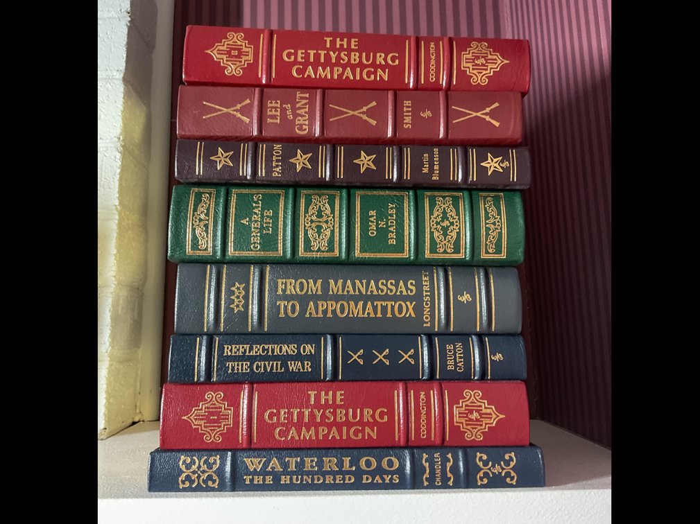 Easton Press Civil War and Historical Leather-Bound Books