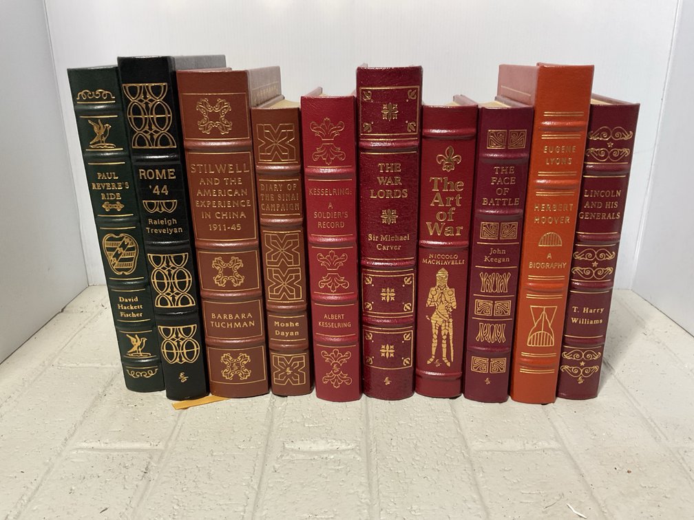 Easton Press Leather-Bound History Books