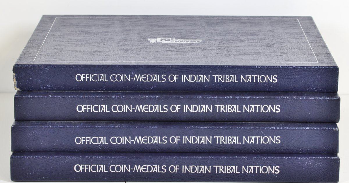 Franklin Mint Sterling Silver Indian Tribal Nations Medals
