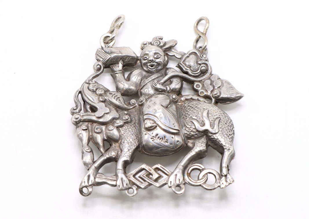 Sterling Silver Chinese Qilin