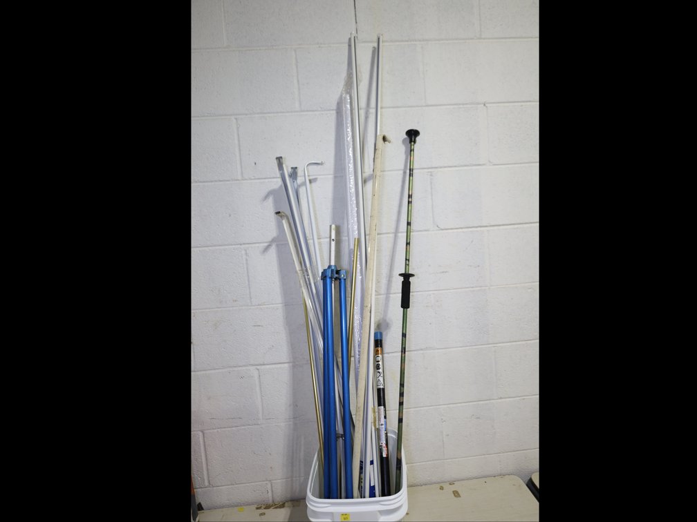 Assorted Poles and Rods