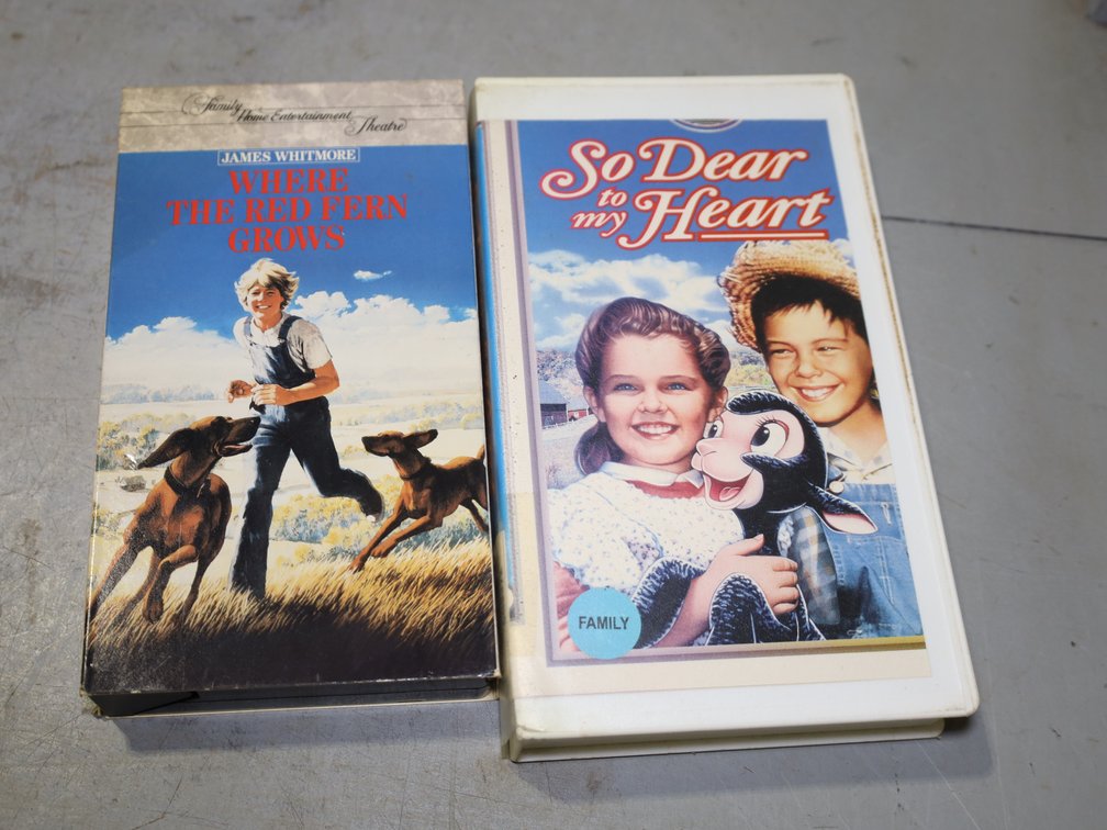 VHS Movie Collection