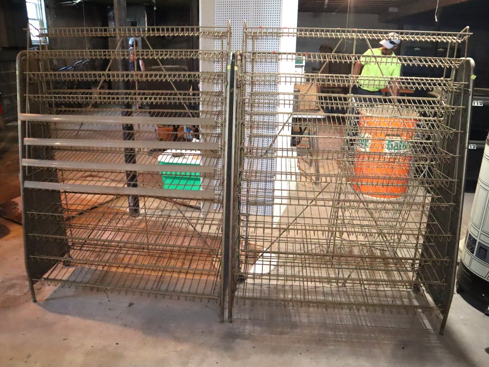 (2) Wire Display Racks