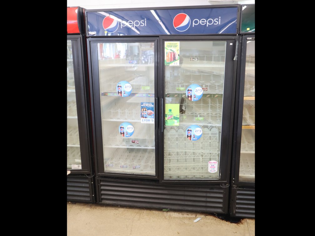 Pepsi 2-Door Commercial Cooler