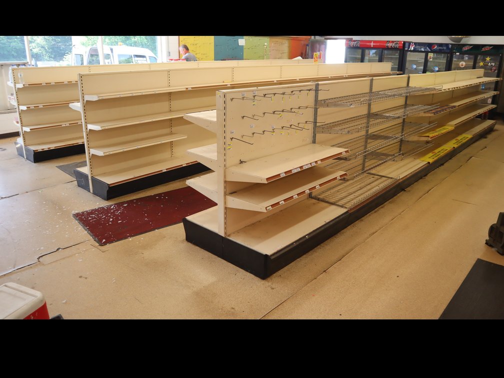 Store Shelving Run (Double Sided)