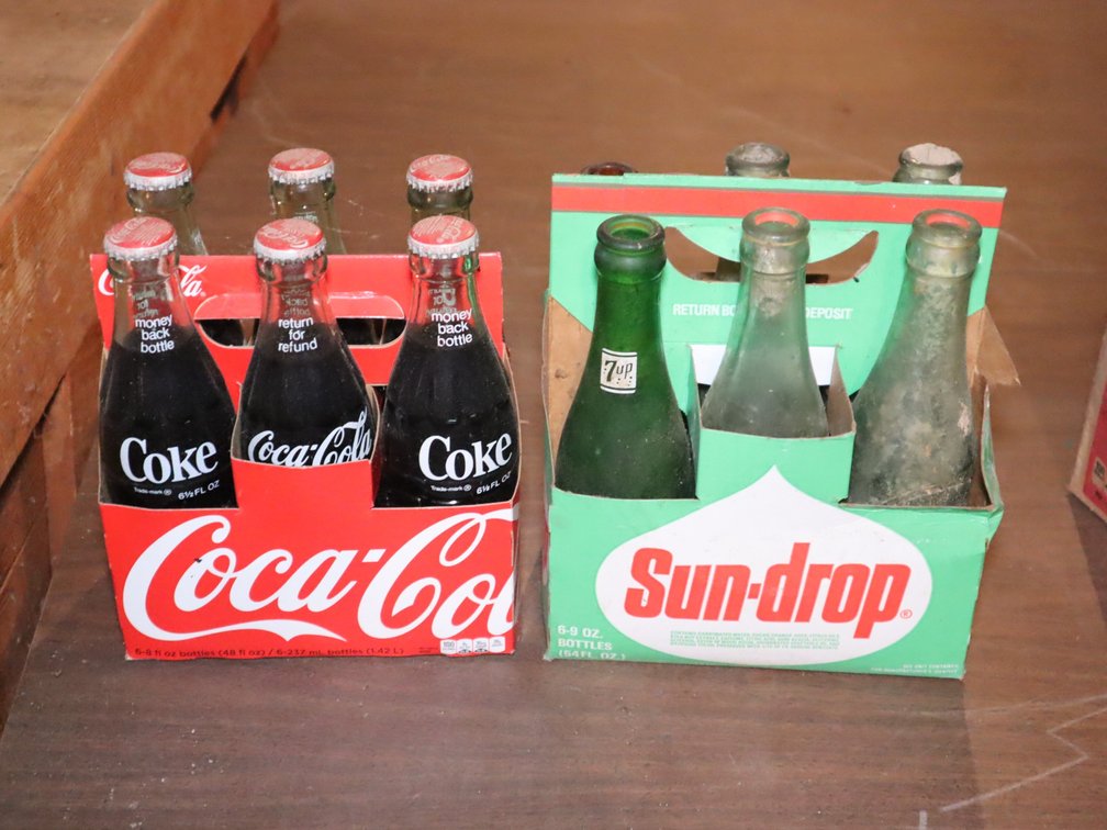 Vintage Soda Bottles