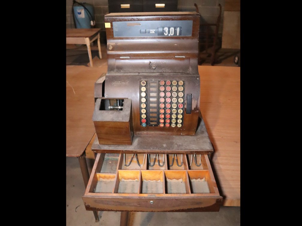 Antique National Cash Register