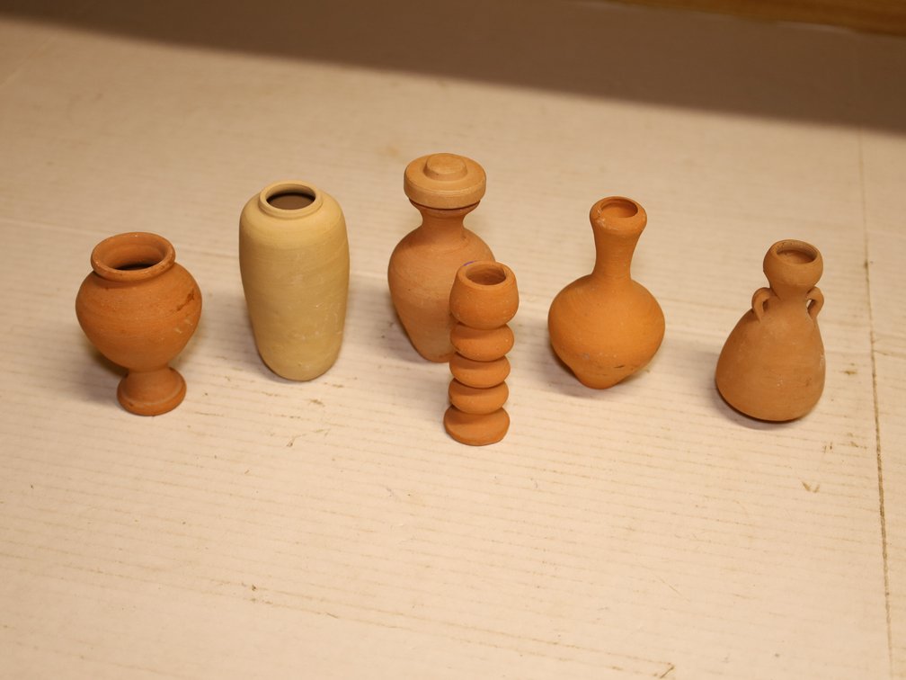 Miniature Terracotta Vessels
