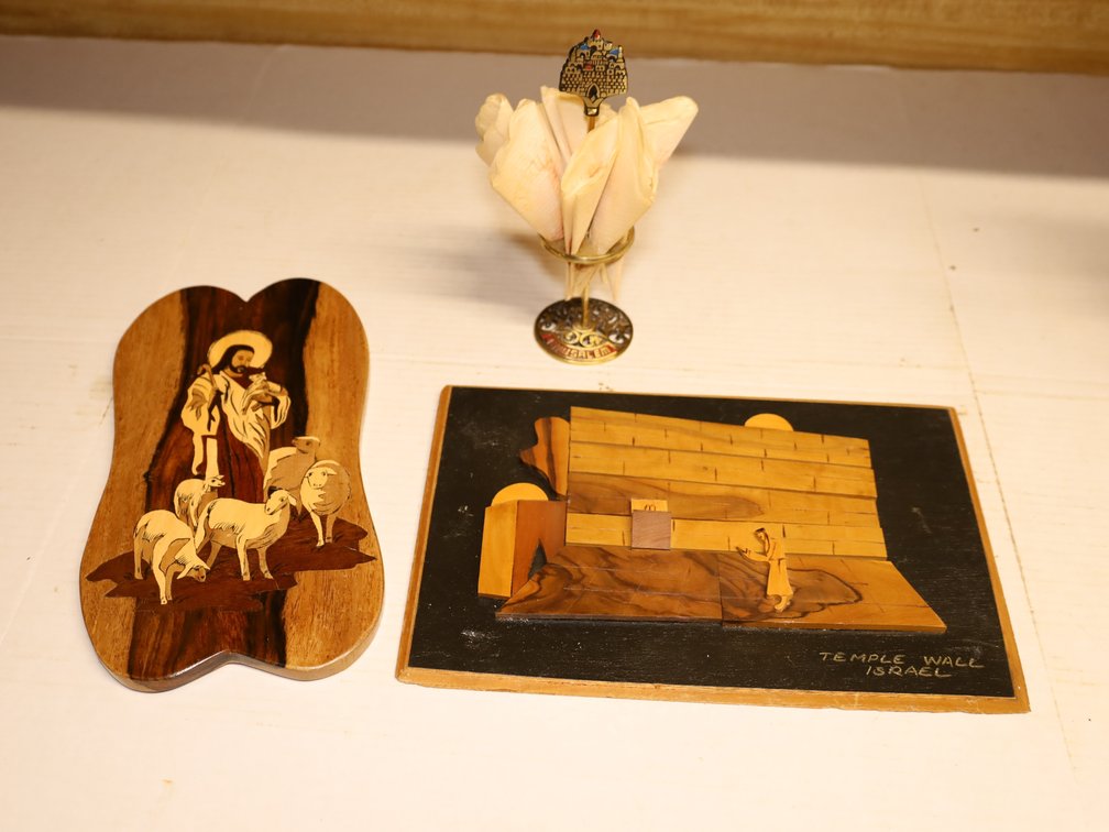 Wood Marquetry Religious Art & Souvenirs