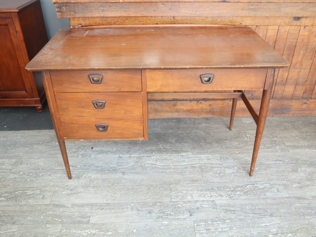 Mid-Century Walnut Writing Desk