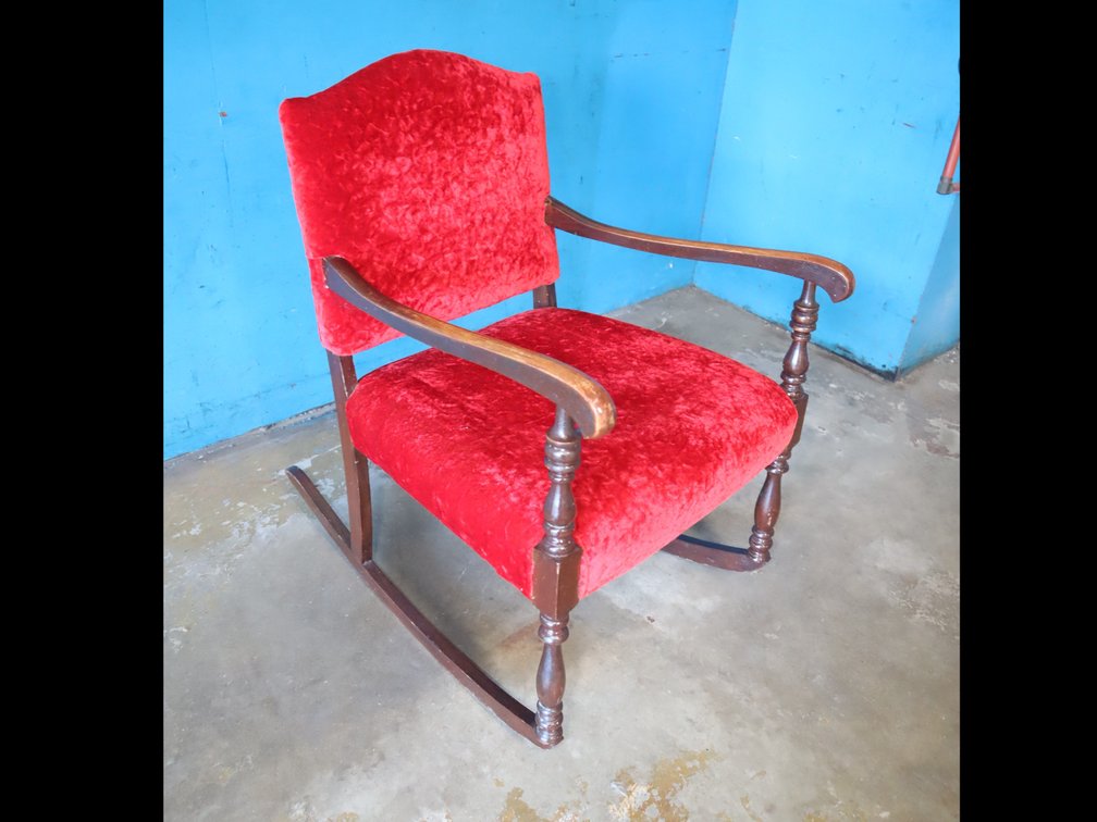 Antique-Style Rocking Chair