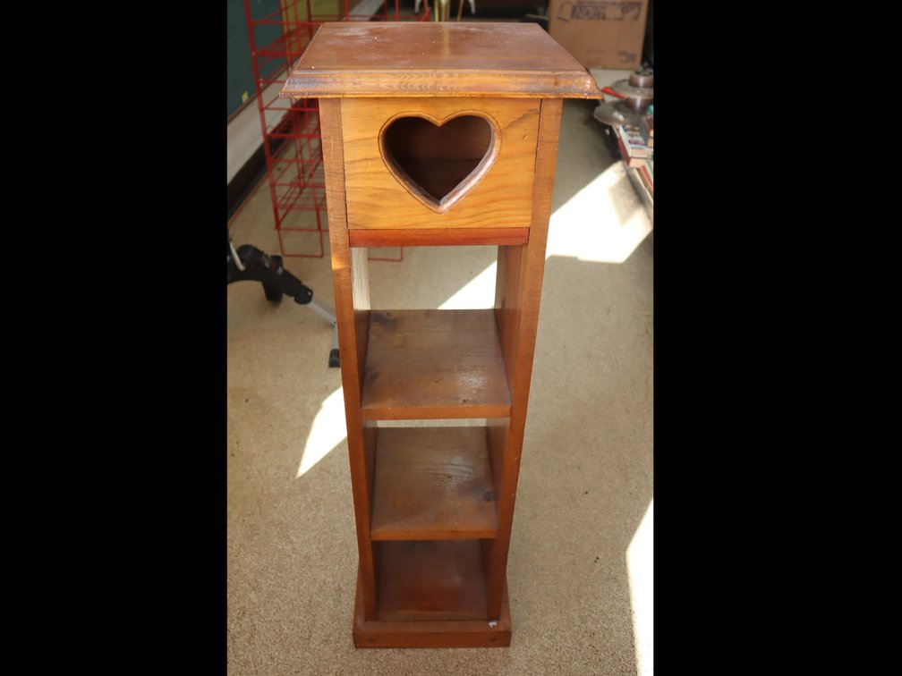 Rustic Wooden Shelving Unit