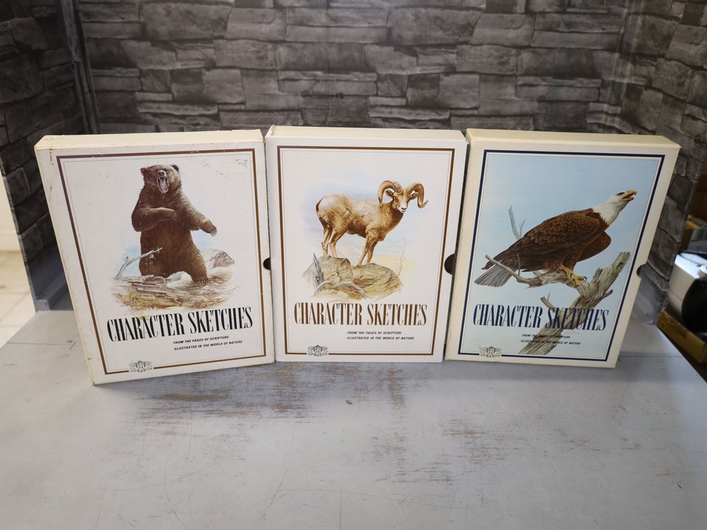 3-Volume Hardcover Set Character Sketches  published  Basic Youth