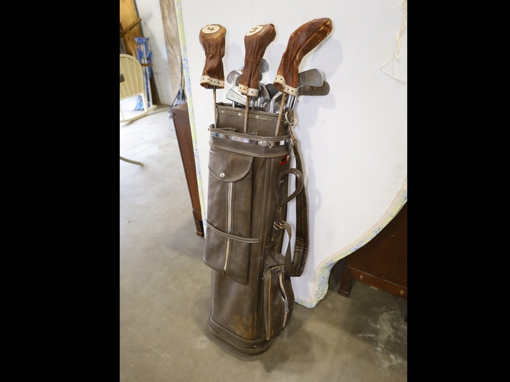 Golf Clubs & Bag