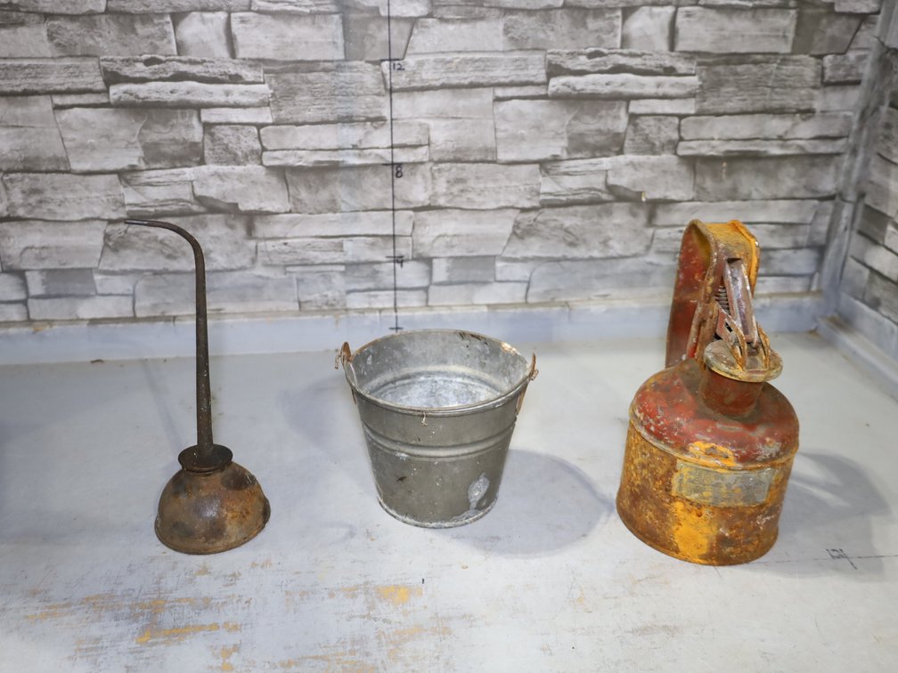 Vintage Oiler, Oil Dispenser, and More