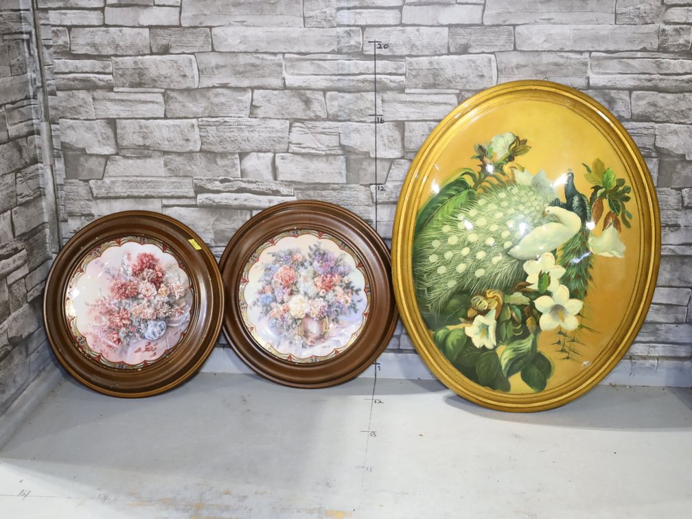Framed Floral Wall Decor