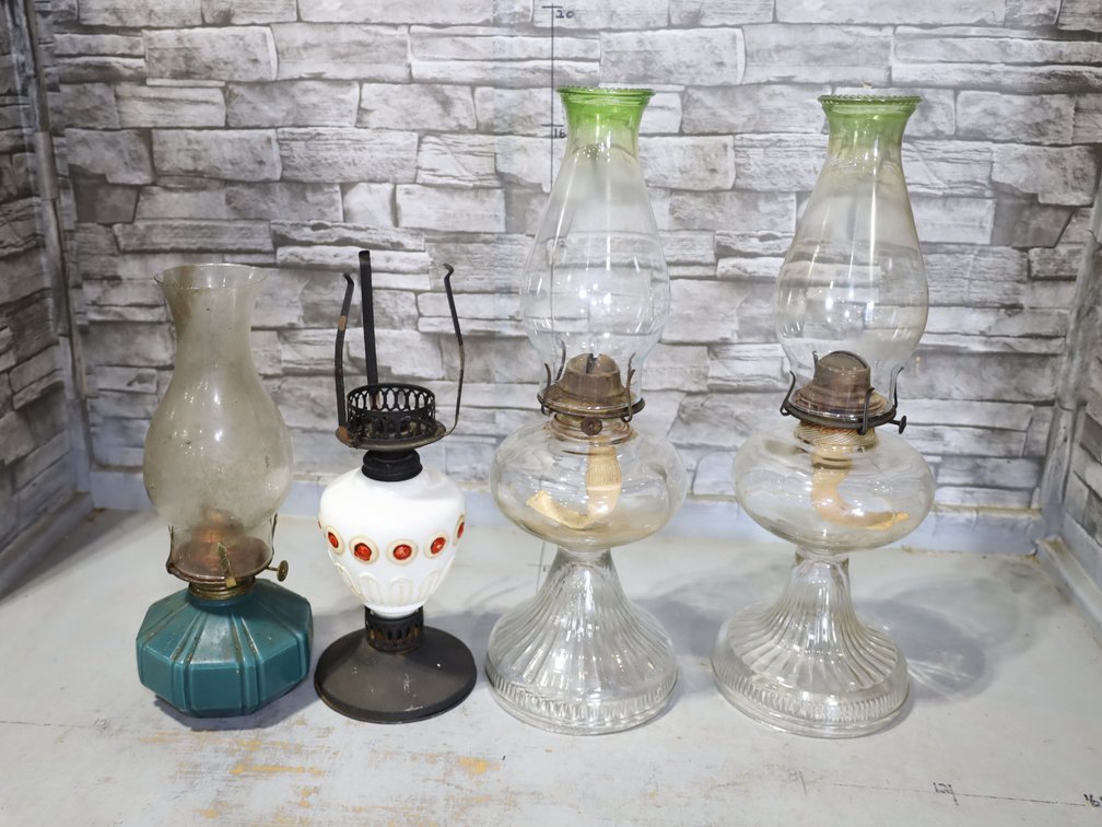 Vintage Oil Lamp Collection