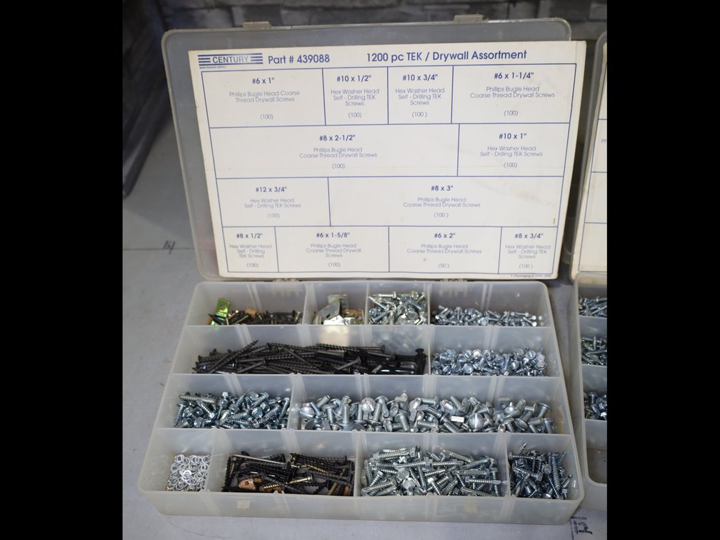 Nut, Bolt, and Screw Assortments