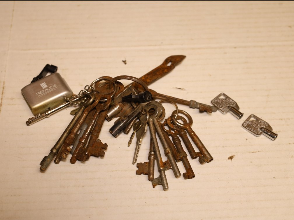 Assorted Skeleton Keys