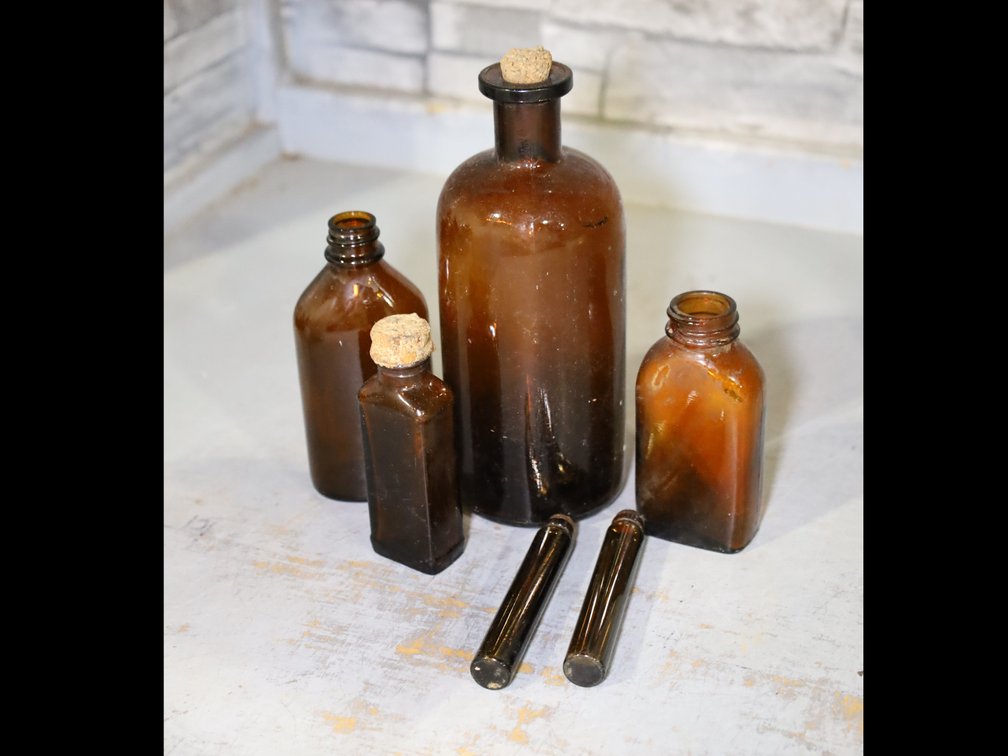 Antique Apothecary Bottles