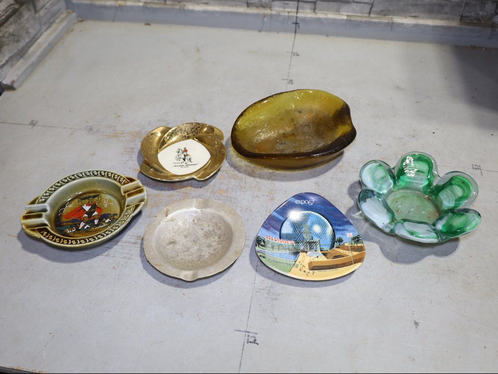 Collection of Ashtrays