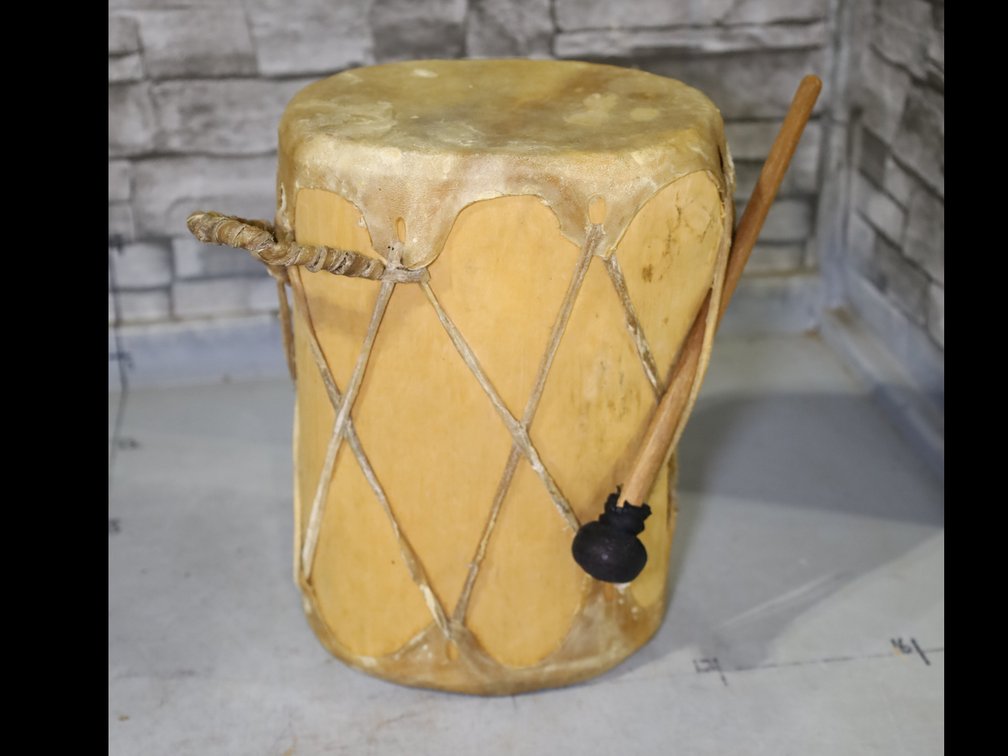 Handcrafted Rawhide Drum