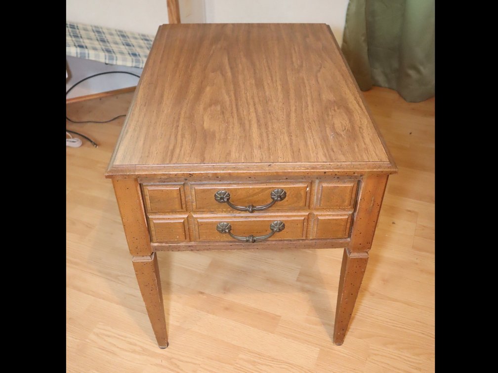 (2) Wooden End Tables