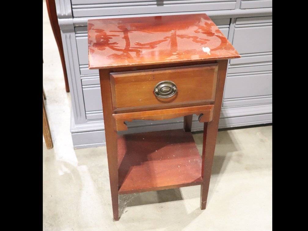 Side Table & Bench Chair
