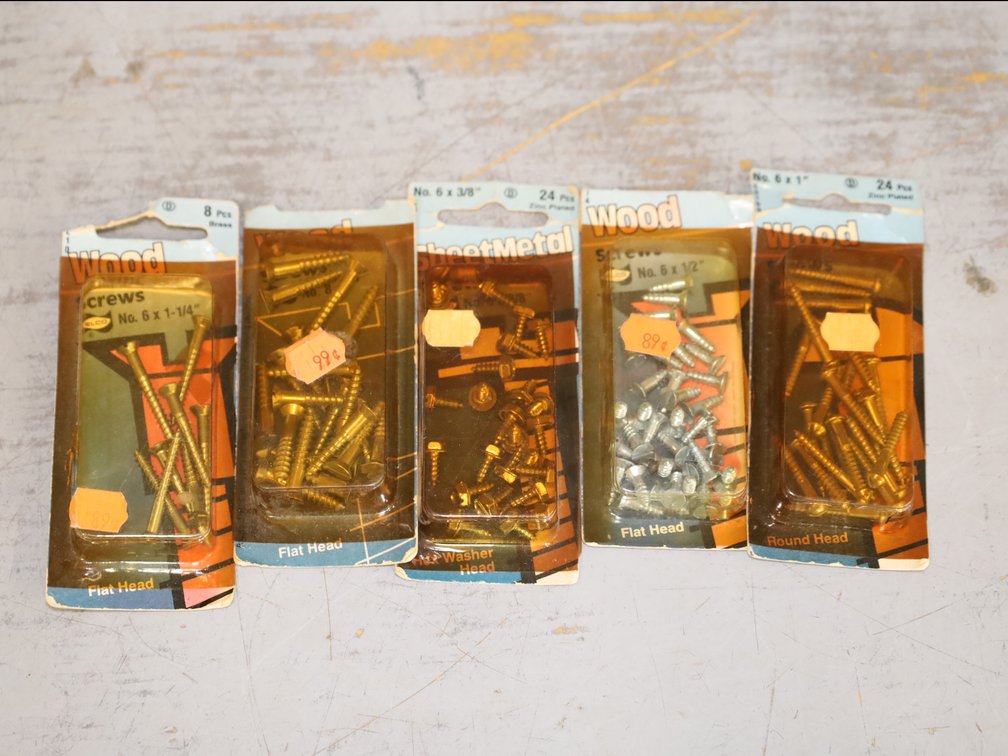 Wood and Sheet Metal Screws