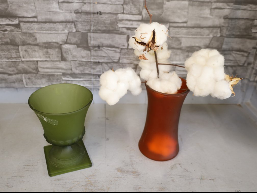 Glass Vases & Bird Feeder