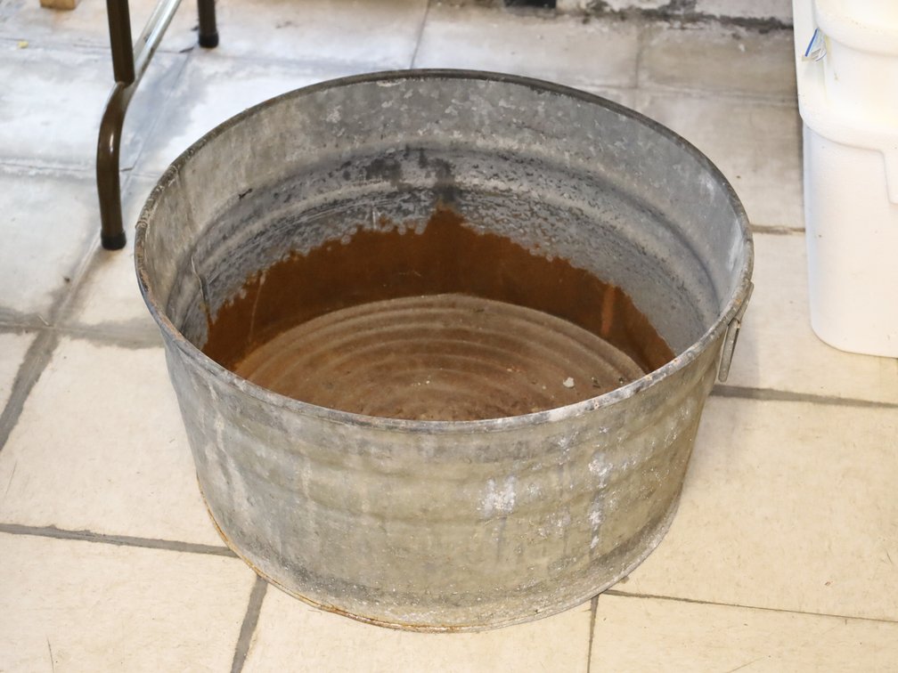 Galvanized Metal Tub