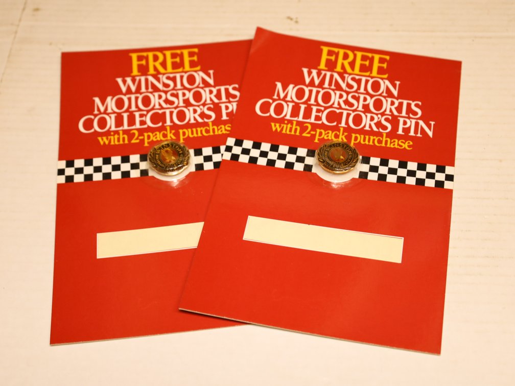 (18) Winston Motorsports Collector's Pins