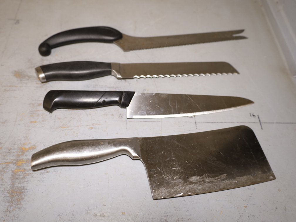 Large Lot of Kitchen Knives