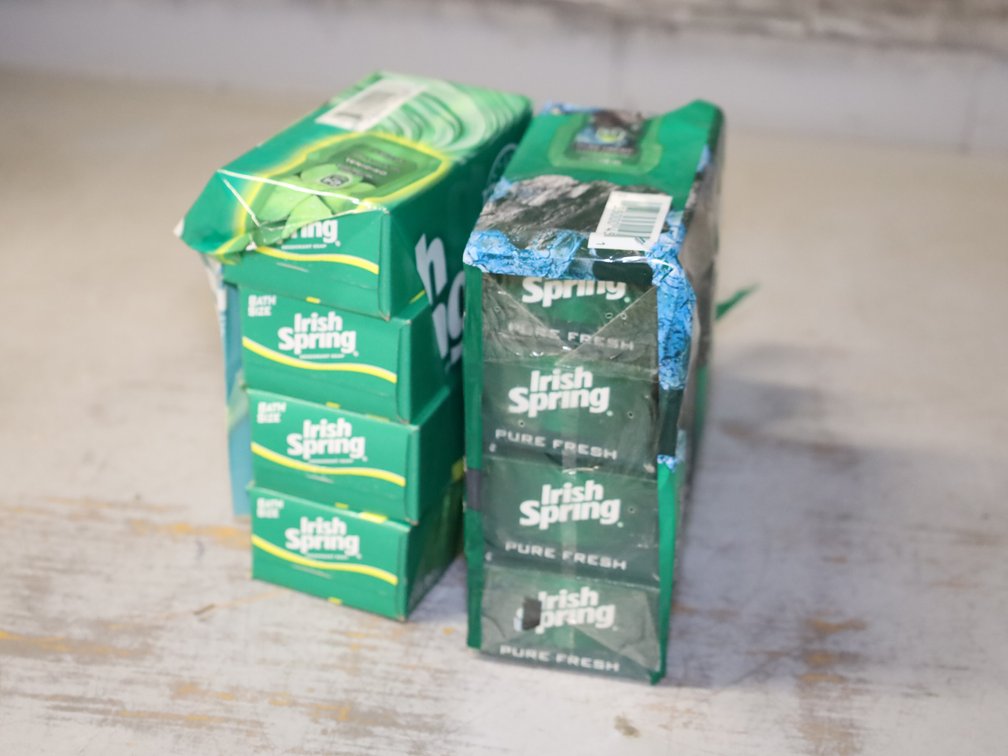 Irish Spring Soap, Waterpik, Sunbeam Bathroom Scale