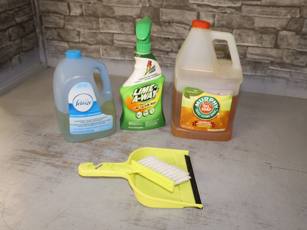 Febreze, Lime-A-Way, Murphy Oil Soap, Dawn Platinum,